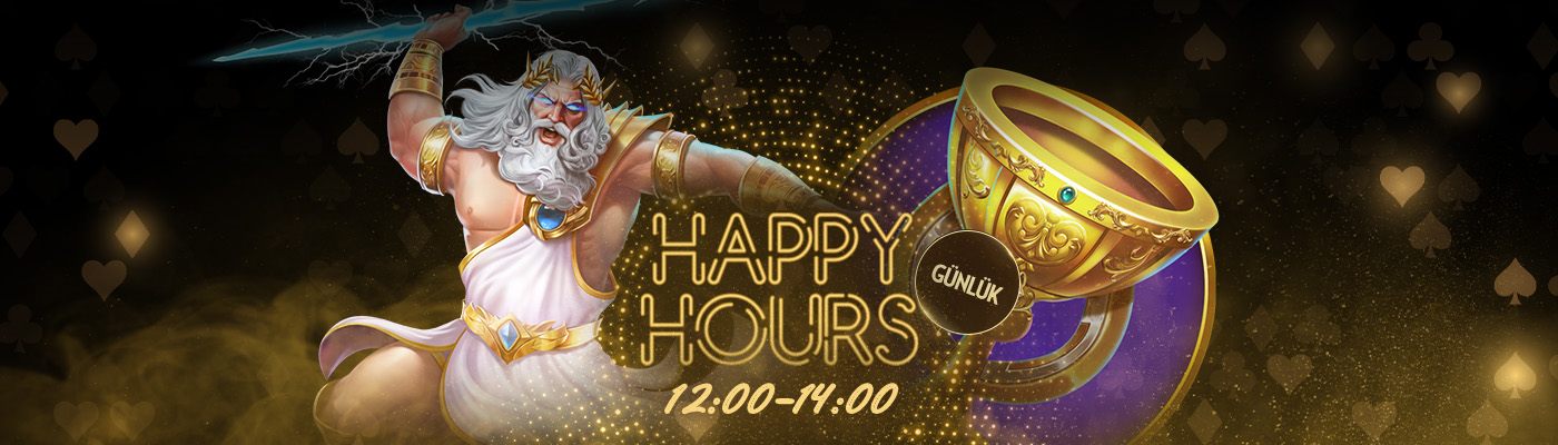 Öğle Arasında Free Spin Kazanın happy hours 12:00 - 14:00 gunluk