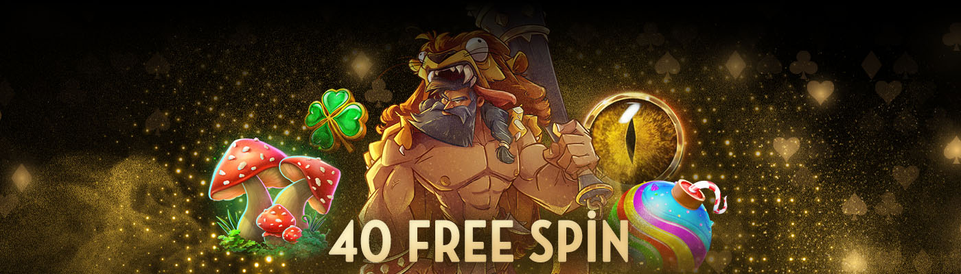Hafta Sonuna Özel Free Spinler 40 free spin desktop banner